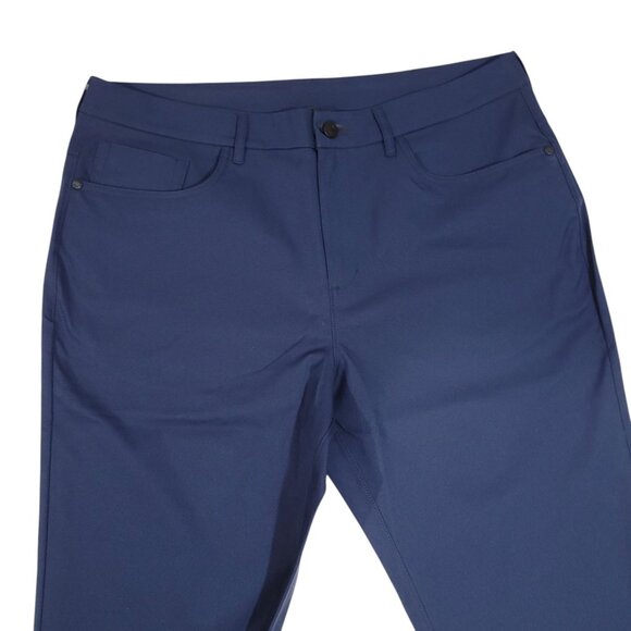 Public Rec Dealmaker Performance Pants Mens Size 35x30 Navy Blue Golf Work NWOT - Picture 6 of 16